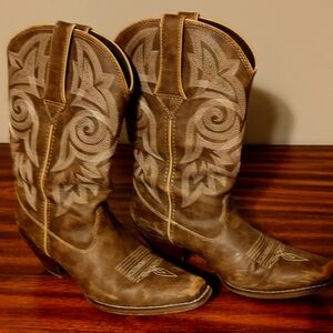 Durango Womens Western Cowboy 12" DRD0208 Boots shoes sz 10M